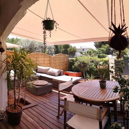 La Terrasse Ensoleillee De Sausset - Cote Bleue Apartment Exterior foto